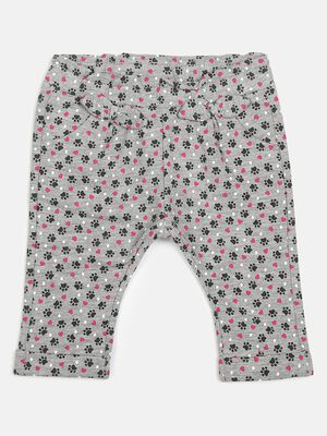Fleece Long Trousers -All Over Print